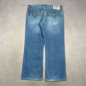 True Religion Relaxed Blue Jeans with Classic Indigo Wash